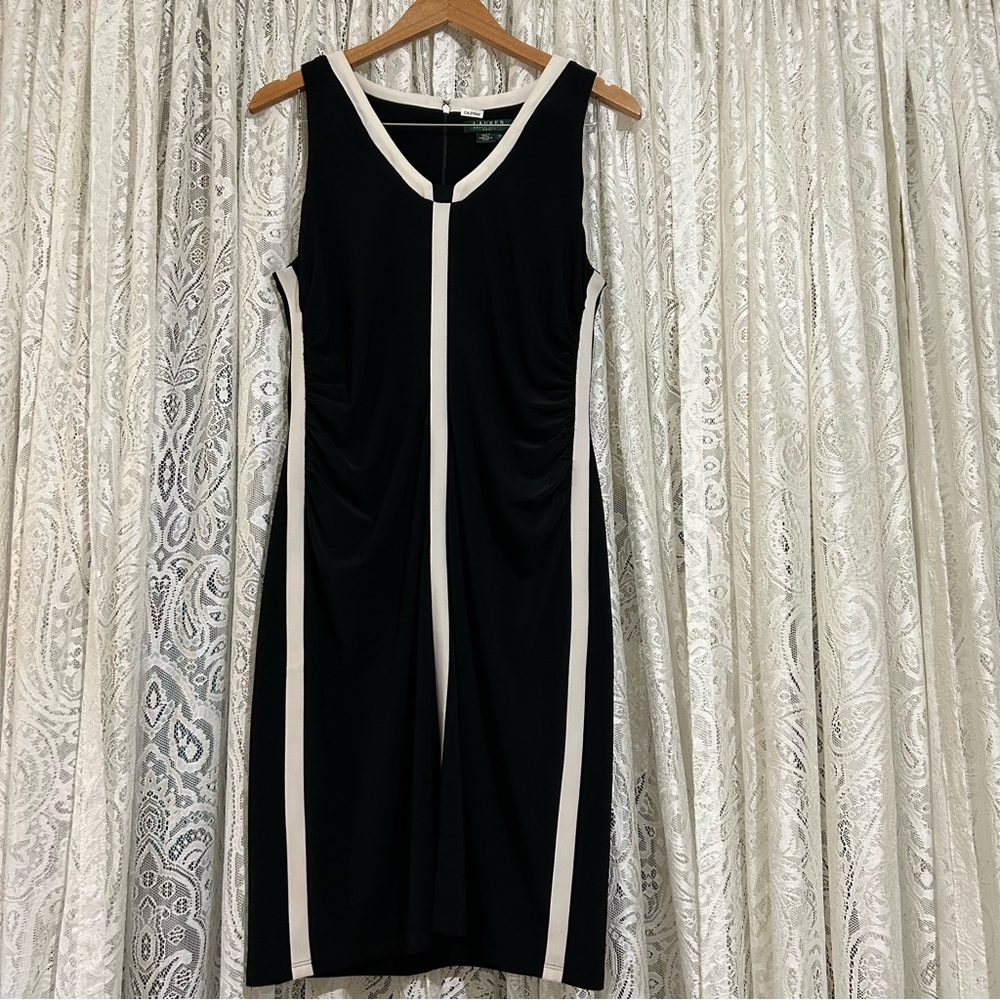 Lauren Ralph Lauren Sleeveless Black Dress.